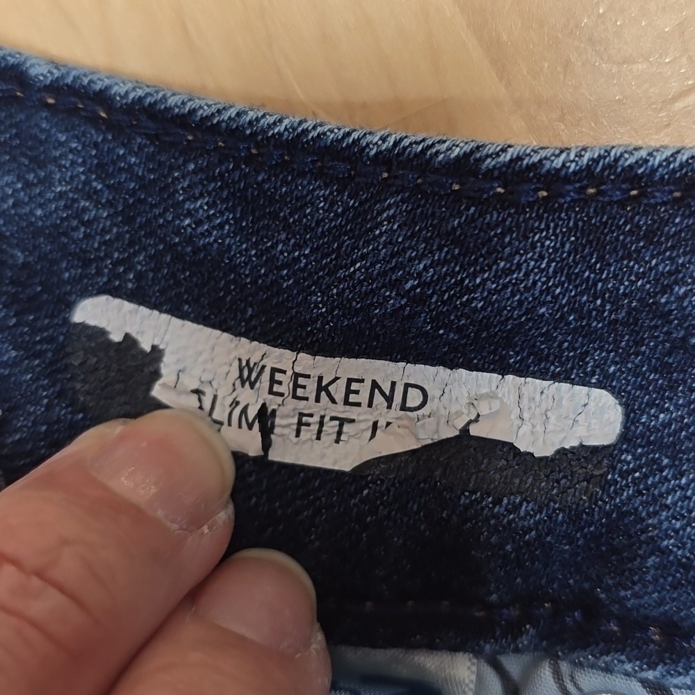 {Seven7} Jeans Women's Weekend Slim Fit Jeans - Size 14 (Avalon Blue) - Picture 14 of 16